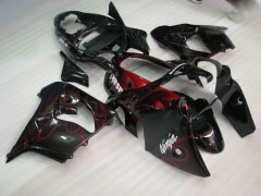Flame - Red Black Fairings and Bodywork For 2000-2001 NINJA ZX-9R #LF4920