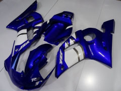 Estilo de fábrica - Azul Negro Fairings and Bodywork For 1998-2002 YZF-R6 #LF3348