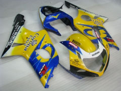 Corona - Yellow Blue Fairings and Bodywork For 2000-2002 GSX-R1000 #LF6151