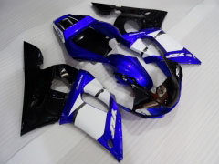 Estilo de fábrica - Azul Negro Fairings and Bodywork For 1998-2002 YZF-R6 #LF3349