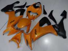 Style d'usine - Orange Noir Carénages et carrosserie pour 2008-2010 NINJA ZX-10R #LF3249
