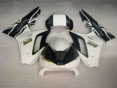 Factory Style - White Black Fairings and Bodywork For 2006-2008 Daytona 675 #LF3059