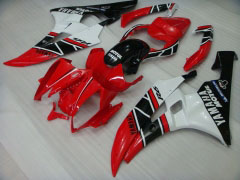 MOTUL - Red Black Fairings and Bodywork For 2006-2007 YZF-R6 #LF3440