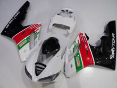 Castrol - White Black Fairings and Bodywork For 2009-2012 Daytona 675 #LF3049
