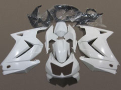 Factory Style - White Fairings and Bodywork For 2008-2012 NINJA EX250 #LF5445