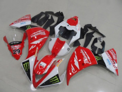 MAXXIS - Red White Fairings and Bodywork For 2012-2014 YZF-R1 #LF4779
