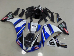 Factory Style - Blue White Fairings and Bodywork For 2012-2014 YZF-R1 #LF4780