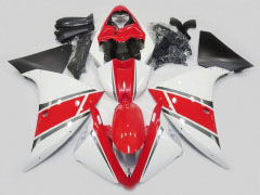 Factory Style - Red White Fairings and Bodywork For 2012-2014 YZF-R1 #LF4587