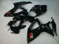 工場スタイル - 黒 フェアリングとボディワーク 2006-2007 GSX-R600 #LF6297