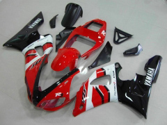 Factory Style - Red White Fairings and Bodywork For 1998-1999 YZF-R1 #LF7082