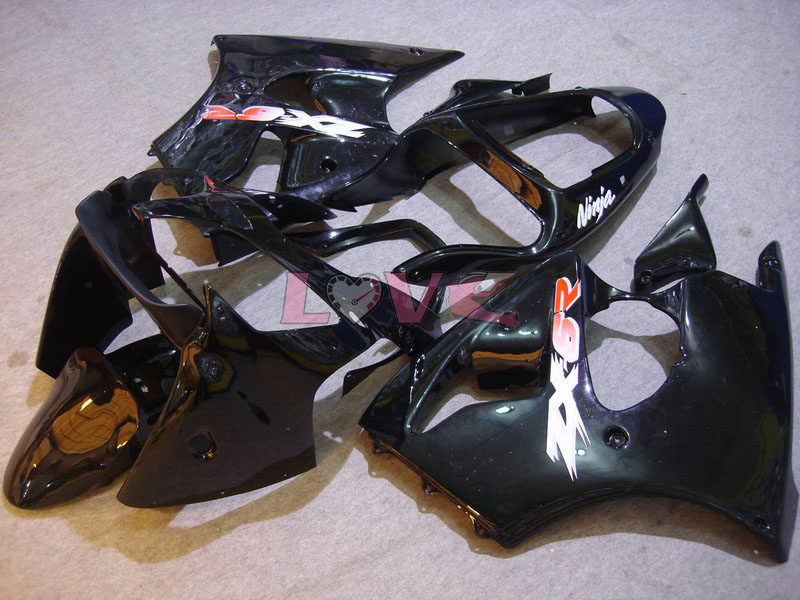 Factory Style - Black Fairings and Bodywork For 2000-2002 NINJA ZX-6R  #LF6162