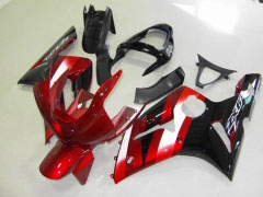 Factory Style - Red Black Fairings and Bodywork For 2003-2004 NINJA ZX-6R #LF6071