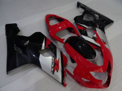 Estilo de fábrica - rojo Negro Fairings and Bodywork For 2004-2005 GSX-R750 #LF4057