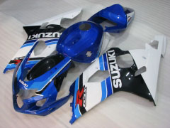 Estilo de fábrica - Azul Branco Fairings and Bodywork For 2004-2005 GSX-R600 #LF4109