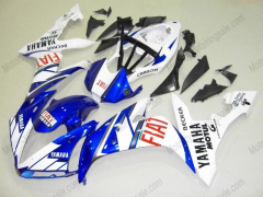 FIAT, MOTUL - Blau Wei? Verkleidungen und Karosserien für 2004-2006 YZF-R1 #LF7003
