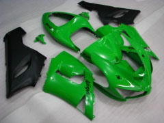 Factory Style - Green Black Fairings and Bodywork For 2005-2006 NINJA ZX-6R #LF6015