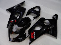 Estilo de fábrica - Negro Fairings and Bodywork For 2004-2005 GSX-R600 #LF4104