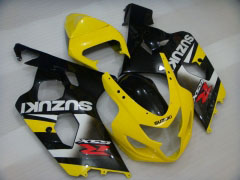 工場スタイル - 黄 黒 フェアリングとボディワーク 2004-2005 GSX-R600 #LF4100