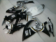 Lucky Strike - White Black Fairings and Bodywork For 2006-2007 GSX-R750 #LF6531