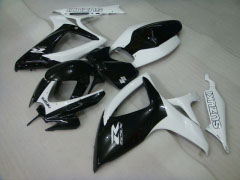Factory Style - White Black Pink Fairings and Bodywork For 2006-2007 GSX-R750 #LF6501