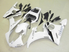 Factory Style - White Black Fairings and Bodywork For 2005 YZF-R6 #LF5291