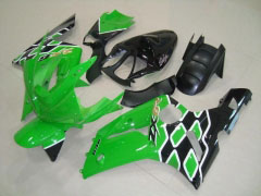 Factory Style - Green Black Fairings and Bodywork For 2003-2004 NINJA ZX-6R #LF6079