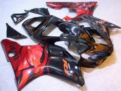 Factory Style - Red Black Fairings and Bodywork For 2000-2001 YZF-R1 #LF7055