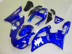 Factory Style - Blau Wei? Verkleidungen und Karosserien für 1998-1999 YZF-R1 #LF7075
