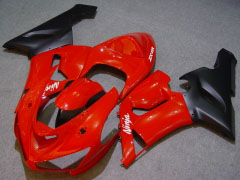 Factory Style - Red Black Fairings and Bodywork For 2005-2006 NINJA ZX-6R #LF6005