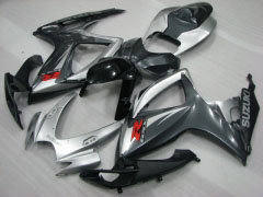 Style d'usine - Noir gris Carénages et carrosserie pour 2006-2007 GSX-R750 #LF4009