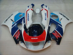 Factory Style - Blau Wei? Verkleidungen und Karosserien für 1997-2000 GSX-R600 #LF4300