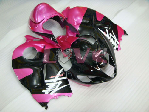 Factory Style - Black Pink Fairings and Bodywork For 1999-2007 Hayabusa #LF3763
