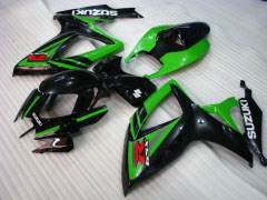 Factory Style - Green Black Fairings and Bodywork For 2006-2007 GSX-R600 #LF6267