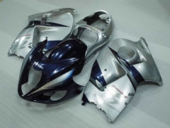 Factory Style - Blau Silber Verkleidungen und Karosserien für 1999-2007 Hayabusa #LF3738