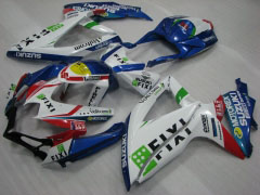 FIXI - Azul Blanco Fairings and Bodywork For 2008-2010 GSX-R750 #LF3936