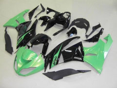 Factory Style - Green Black Fairings and Bodywork For 2009-2012 NINJA ZX-6R #LF5878