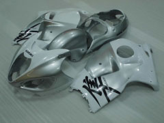 Factory Style - White Silver Fairings and Bodywork For 1999-2007 Hayabusa #LF3742