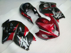 Factory Style - rot Schwarz Verkleidungen und Karosserien für 1999-2007 Hayabusa #LF5233