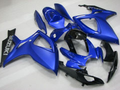 Factory Style - Blau Schwarz Verkleidungen und Karosserien für 2006-2007 GSX-R750 #LF4012