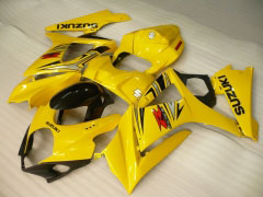 Factory Style - Yellow Black Fairings and Bodywork For 2007-2008 GSX-R1000 #LF5743
