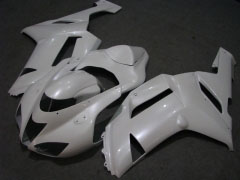 Factory Style - White Fairings and Bodywork For 2007-2008 NINJA ZX-6R #LF5954