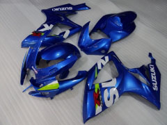 Factory Style - Blau Verkleidungen und Karosserien für 2006-2007 GSX-R600 #LF4027