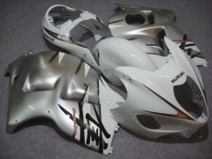Factory Style - White Silver Fairings and Bodywork For 1999-2007 Hayabusa #LF5251
