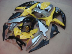 Estilo de fábrica - Amarelo Preto Fairings and Bodywork For 2008-2010 GSX-R600 #LF3941