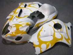 Factory Style, Customize - Gelb Wei? Verkleidungen und Karosserien für 2008-2020 Hayabusa #LF3784