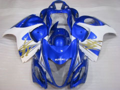 工場スタイル - 青い 白い フェアリングとボディワーク 2008-2020 Hayabusa #LF3788