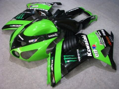 Others - Green Black Fairings and Bodywork For 2012-2021 NINJA ZX-14R #LF7838