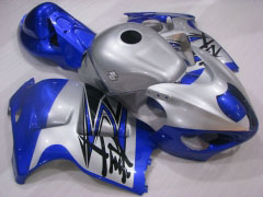 Factory Style - Blau Silber Verkleidungen und Karosserien für 1999-2007 Hayabusa #LF3737