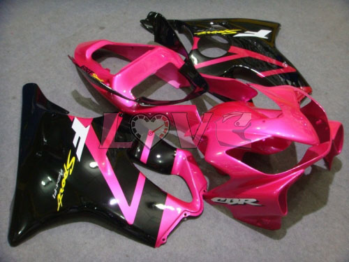 Factory Style - Black Pink Fairings and Bodywork For 2001-2003 CBR600F4i #LF7640
