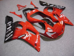 DUNLOP - Red Black Fairings and Bodywork For 1998-2002 YZF-R6 #LF6847
